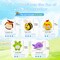 Needle Felting Kit, 5 PCS Animal Felting Kits for Beginners Adults, Wool Felting Kit Including Wool Roving, Foam Pad, Felting Needles and Instructions for DIY Felting Starters